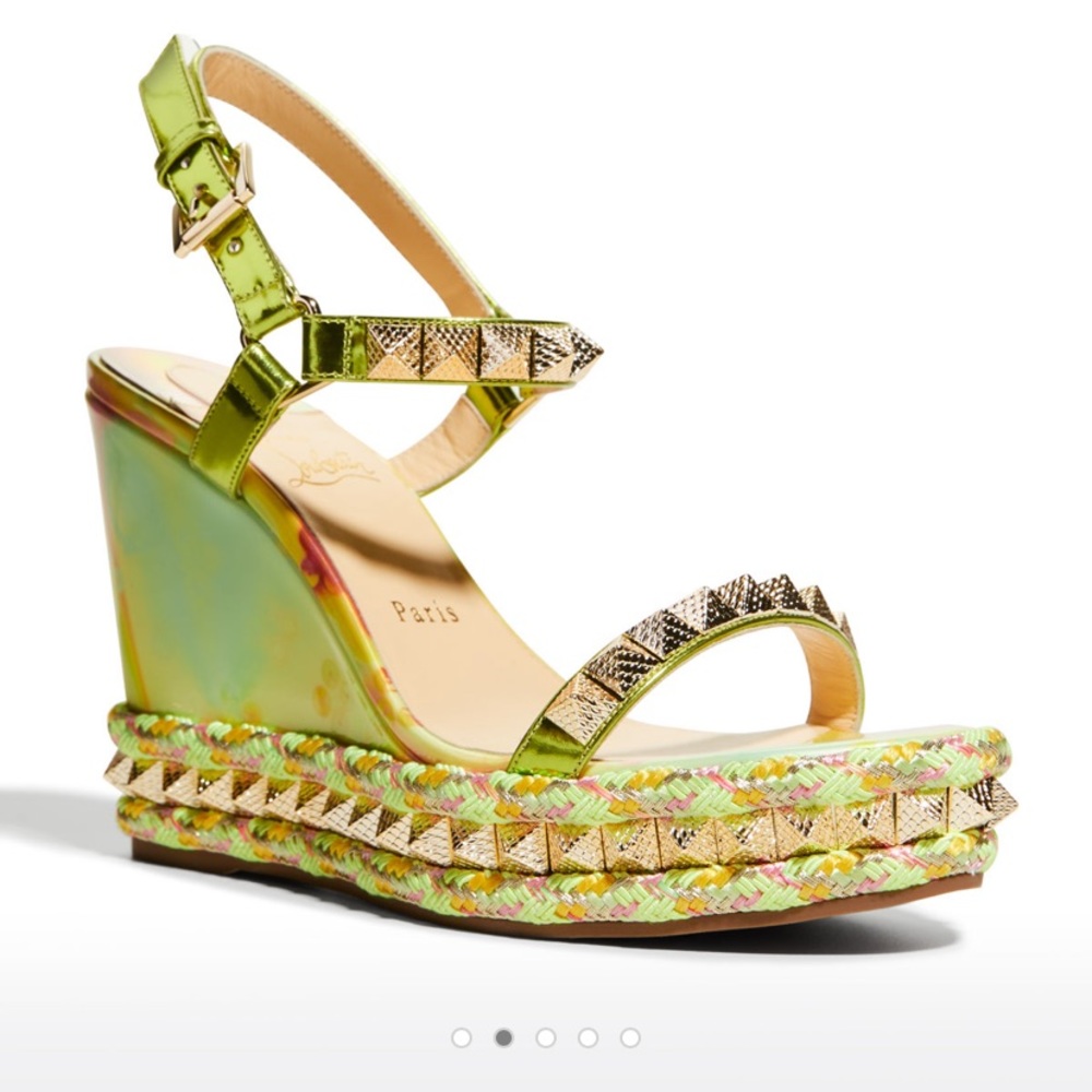 CHRISTIAN LOUBOUTIN Wedge Espadrille Sandals
$795